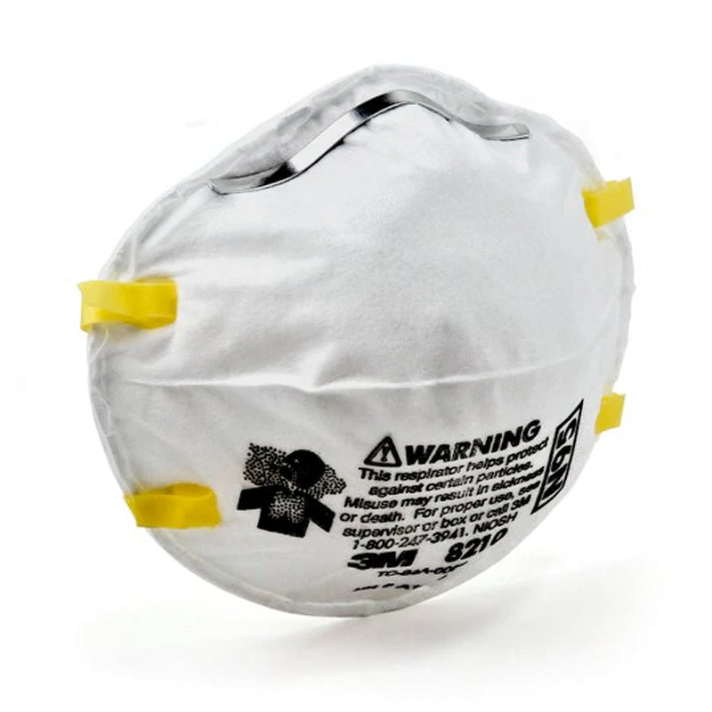 3M 8210 N5 respirator right side view