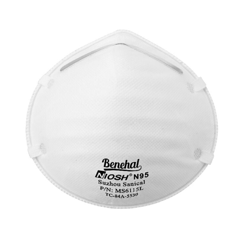 White Benehal 6115L respirator front view